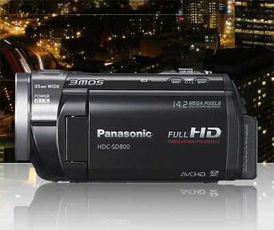 Новая трехматричная HD-видеокамера Panasonic HDC-SD800: подробный тест + видеоролик высокого разрешения