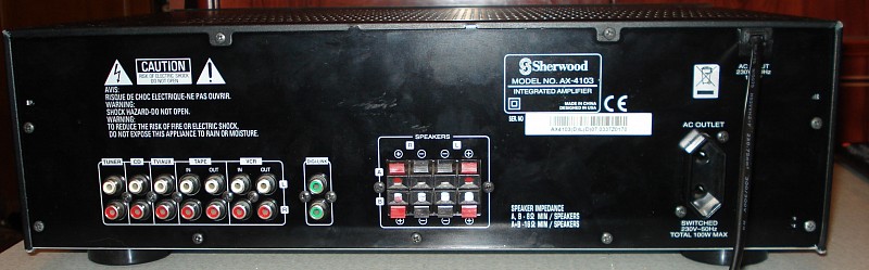 Инструкция Sherwood Ax-5505