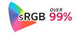 Поддержка > 99 % sRGB