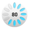 80 %