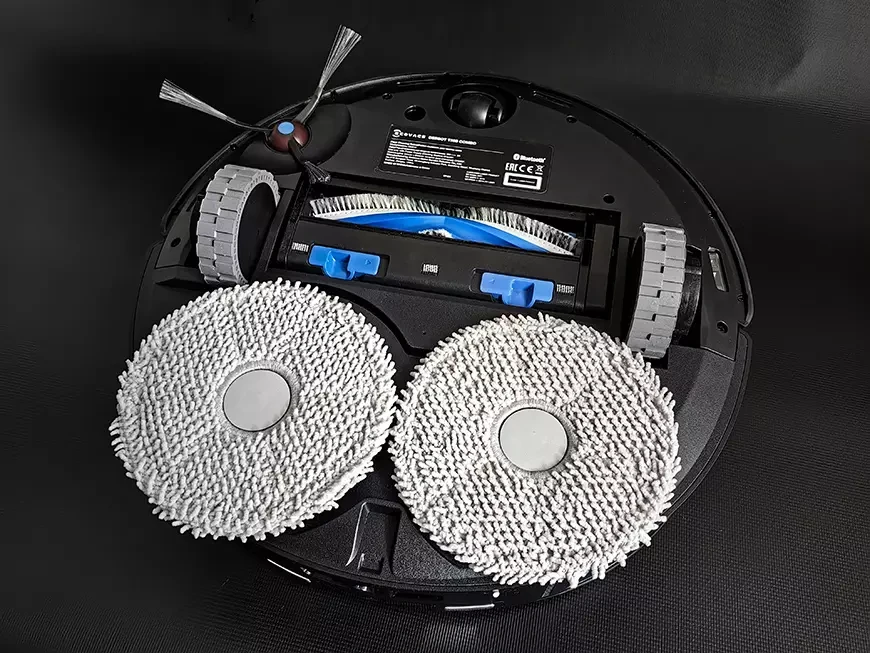 Робот-пылесос с многофункциональной док-станцией + ручной аккумуляторный пылесос ECOVACS DEEBOT T30S COMBO