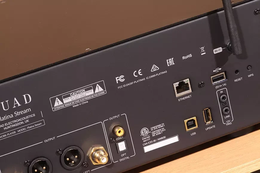 Сетевой проигрыватель Quad Platina Stream