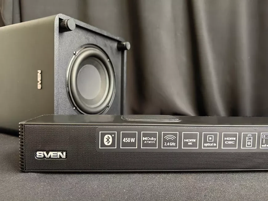 Саундбар c беспроводным сабвуфером Sven SB-2700DA