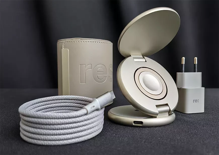 Премиальное зарядное устройство 3-в-1 restore: Hello, World Travel Set