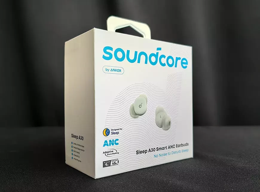 Стереофонические беспроводные наушники soundcore Sleep A30