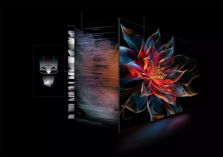 QD-Mini LED-телевизор TCL 75C8K