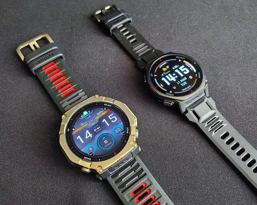 Смарт-часы Amazfit T-Rex Ultra 2 и Amazfit T-Rex Pro 3