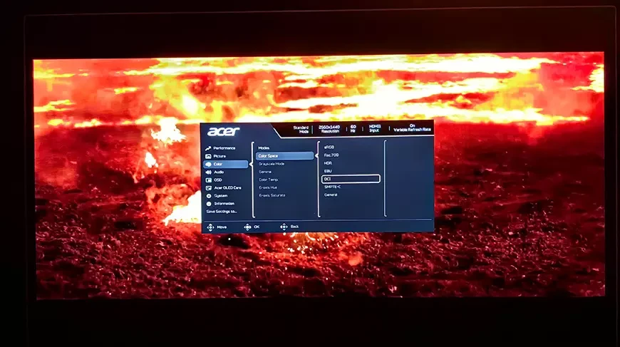 QD-OLED монитор Acer CE270U X