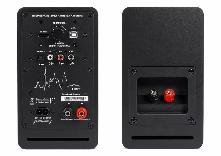 Активные полочные акустические системы Premiera RS-301A