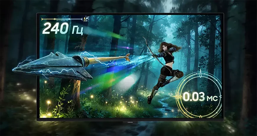 QD-OLED монитор Samsung Odyssey OLED G6 G61SH