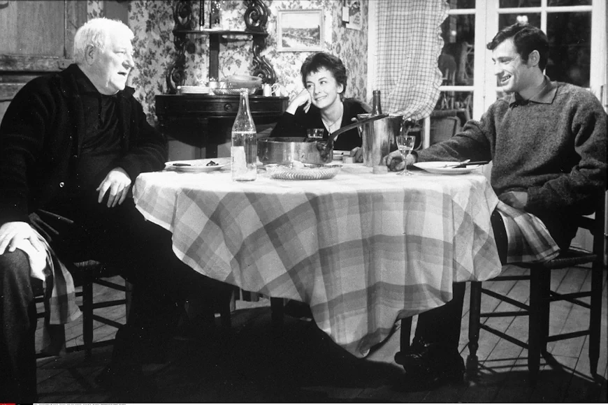 Обезьяна зимой / Un singe en hiver (1962)