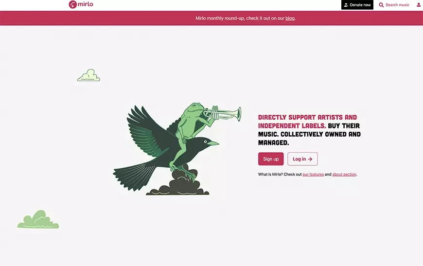Mirlo - открытый код и доля платформы по выбору