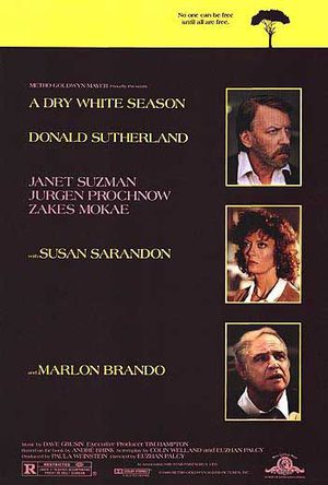 Сухой белый сезон (1989)