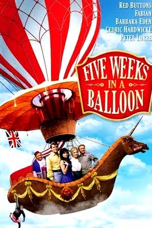 Пять недель на воздушном шаре (1962)