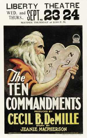 Десять заповедей (1923)