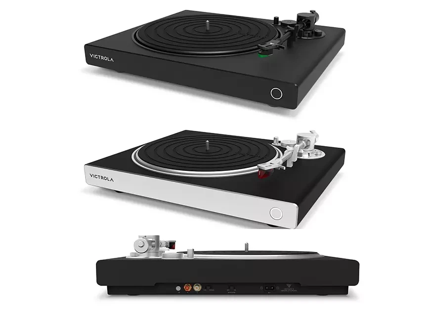 Беспроводные проигрыватели виниловых пластинок Victrola Hi-Res Carbon и&nbsp;Hi-Res Onyx