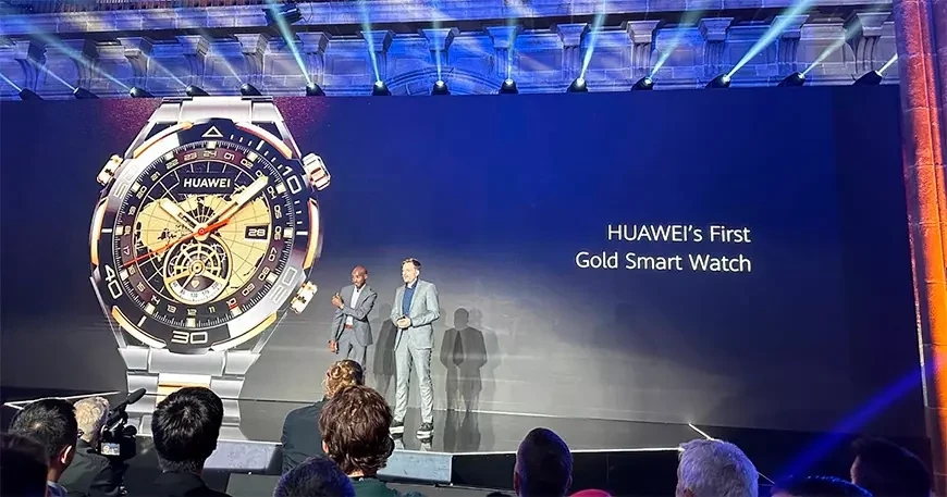 Презентация умных часов HUAWEI WATCH Ultimate Gold Edition