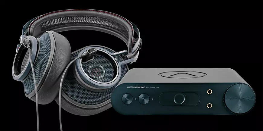 Накладные наушники Austrian Audio The Composer и усилитель для наушников Full Score One