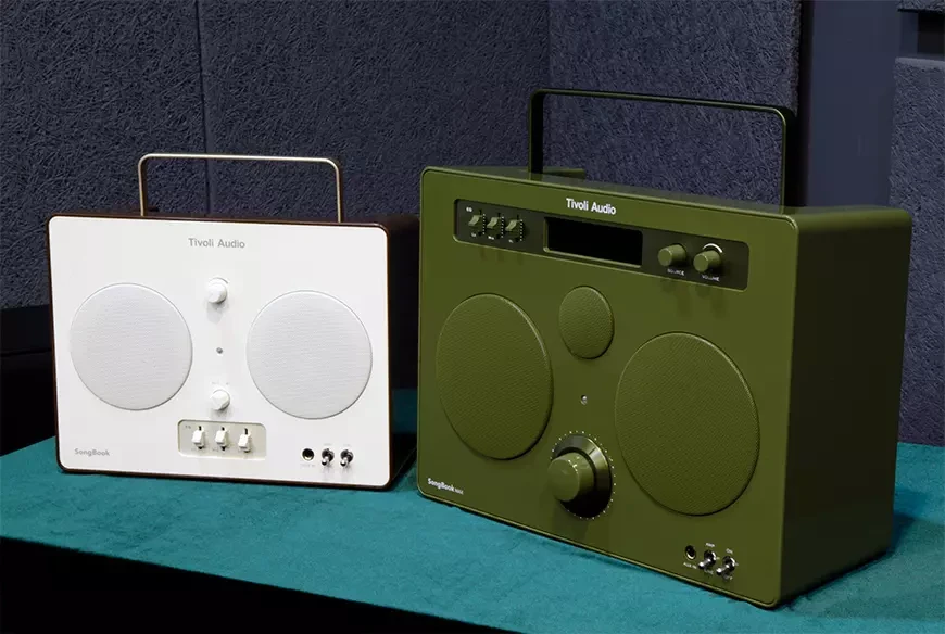Беспроводные аудиосистемы Tivoli SongBook и Tivoli SongBook MAX