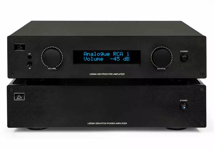 Предварительный усилитель Leema Neutron и усилитель мощности Leema Graviton