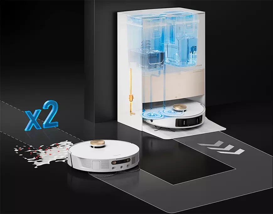 Полностью автоматический робот-пылесос DreameBot L20 Ultra Complete