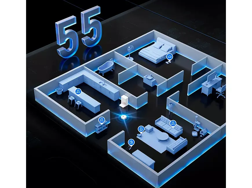 Полностью автоматический робот-пылесос DreameBot L20 Ultra Complete