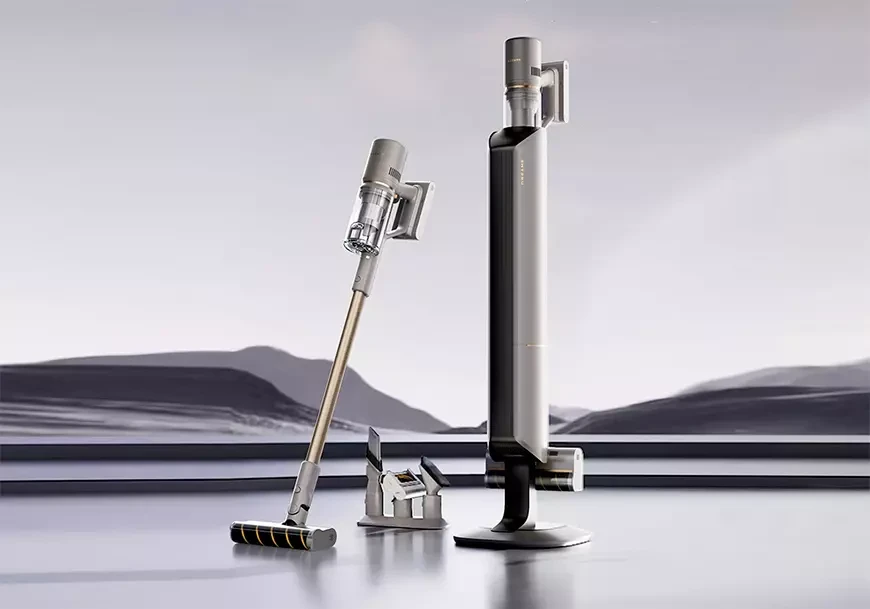 4. Беспроводной вертикальный пылесос Dreame Z10 Station
