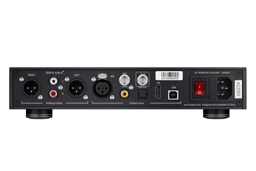 Singxer SDA-6 PRO 2 – цифроаналоговый преобразователь на сдвоенном чипе ...