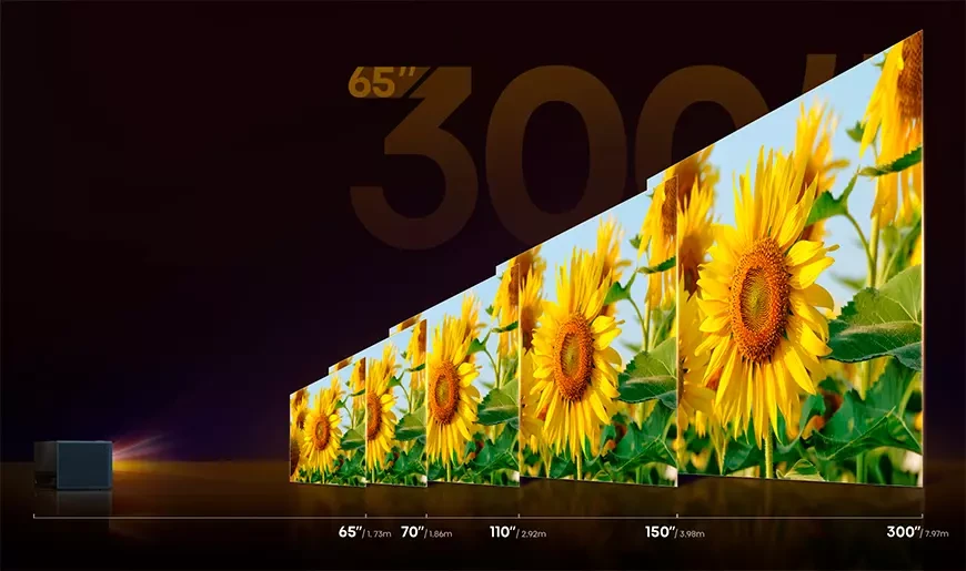 Лазерный  4K DLP-видеопроектор Hisense Laser Mini Projector C1