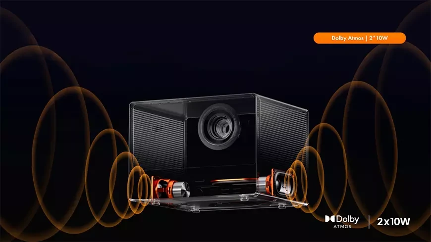 Лазерный  4K DLP-видеопроектор Hisense Laser Mini Projector C1