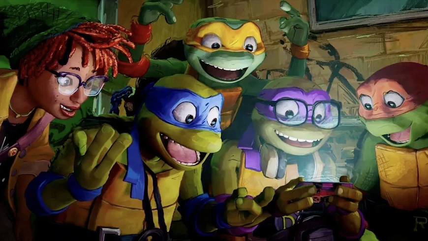35. Черепашки-ниндзя: Погром мутантов / Teenage Mutant Ninja Turtles: Mutant Mayhem (2023)