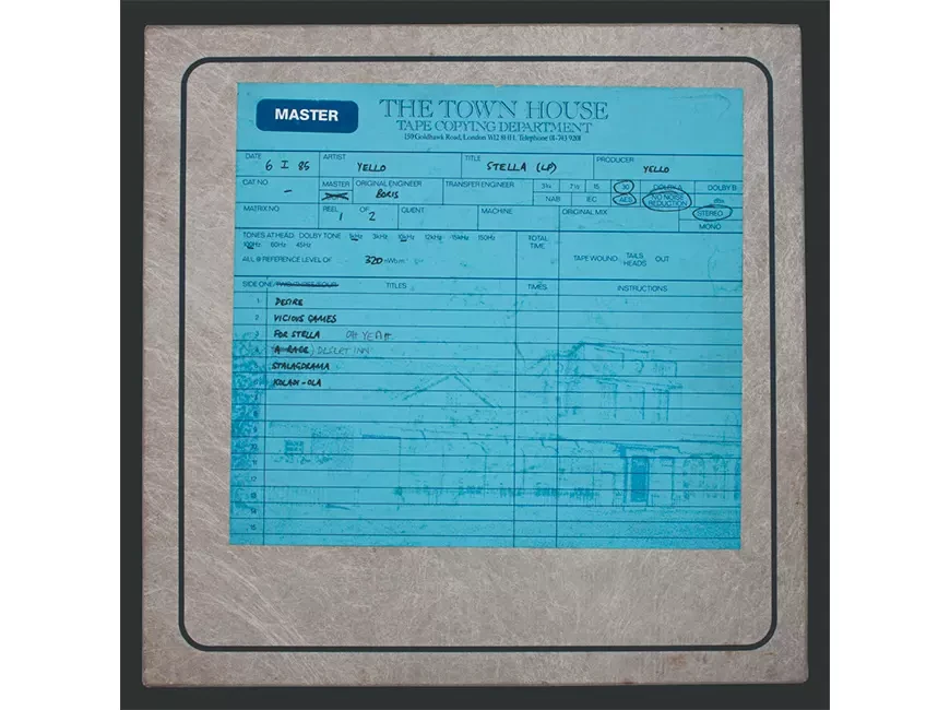 Мастер-лента с альбомом Stella, с которой делаются копии The Mastertape Edition