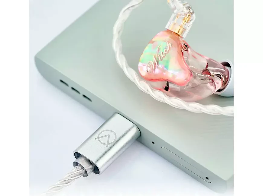 Наушники OPEN Audio Witch Pro Pink Type-C DSP