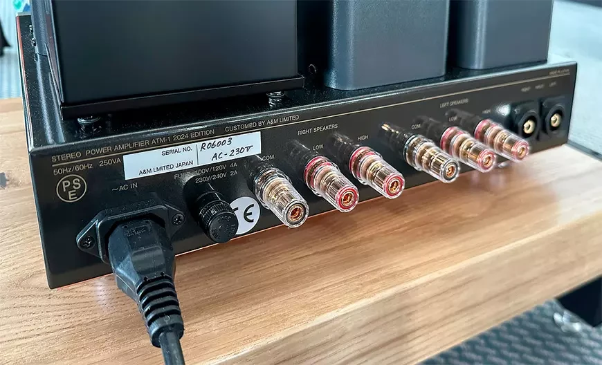 &nbsp; Стереофонический ламповый усилитель мощности AirTight ATM-1E&nbsp;2024&nbsp;Edition