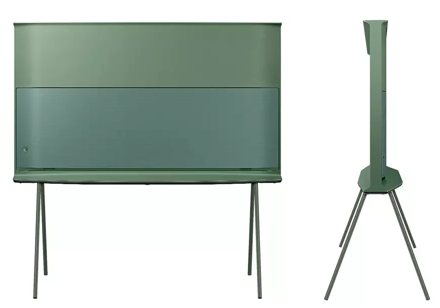 Телевизор Samsung Serif в цвете Ivy Green