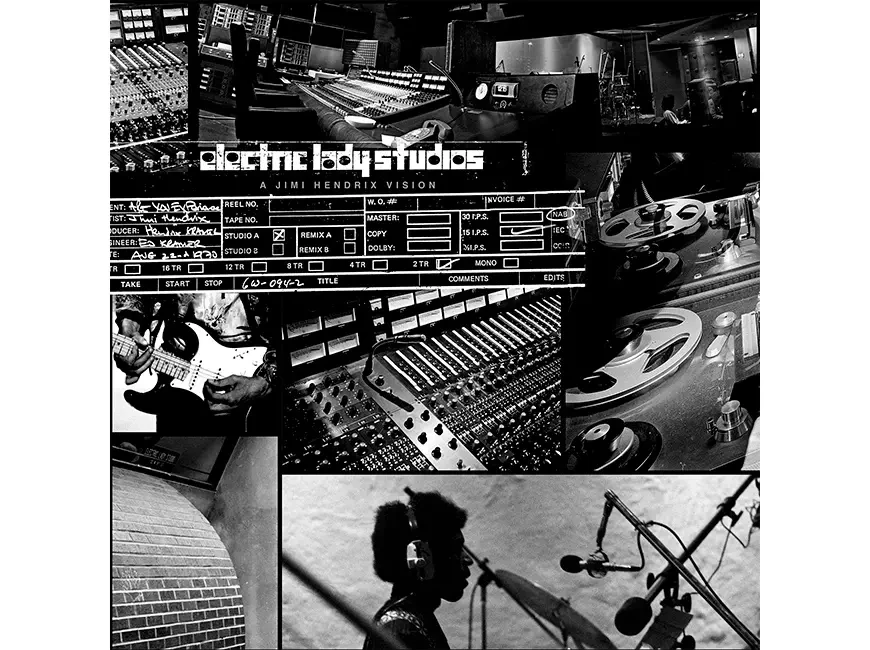 Бокс-сет Джими Хендрикса Electric Lady Studios: A Jimi Hendrix Vision