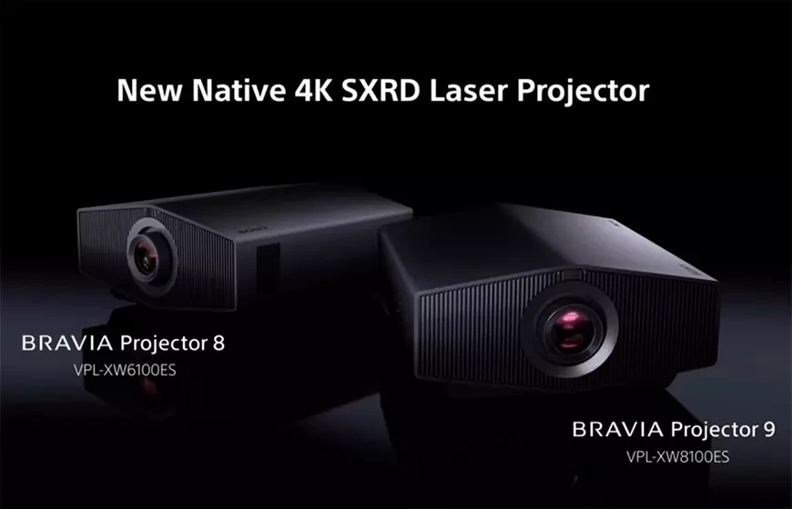 4K-проекторы Sony Bravia 8 (VPL-XW6100ES) и Bravia 9 (VPL-XW8100ES)