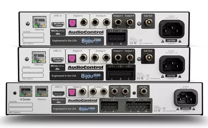 Серия усилителей AudioControl Bijou