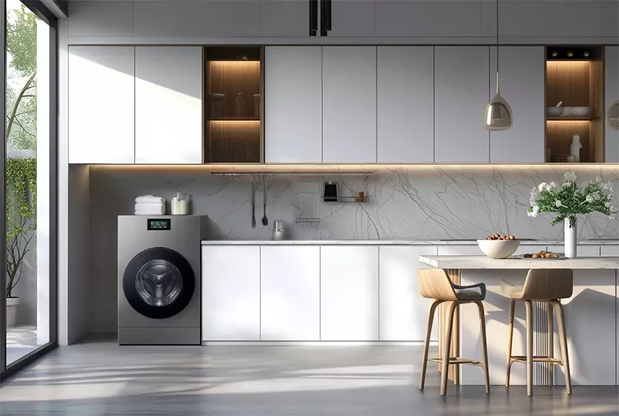 Samsung Bespoke AI Laundry Combo – инновационное решение для стирки «всё в одном»