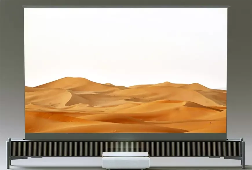 XGIMI Ascend – ALR-экран со звуковой панелью для UST-проекторов