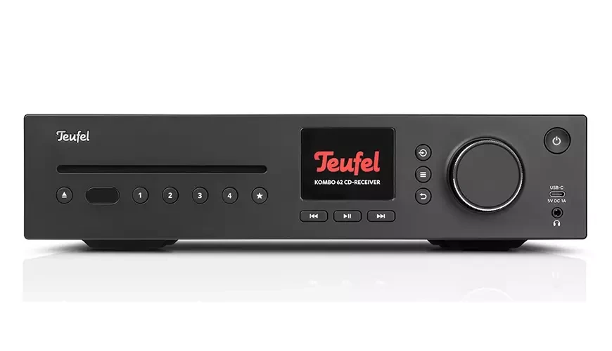 Teufel Kombo 62 – 2.1-канальный CD-ресивер с сетевыми функциями