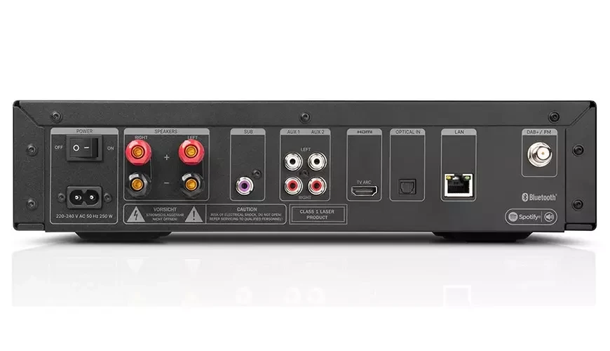 Teufel Kombo 62 – 2.1-канальный CD-ресивер с сетевыми функциями