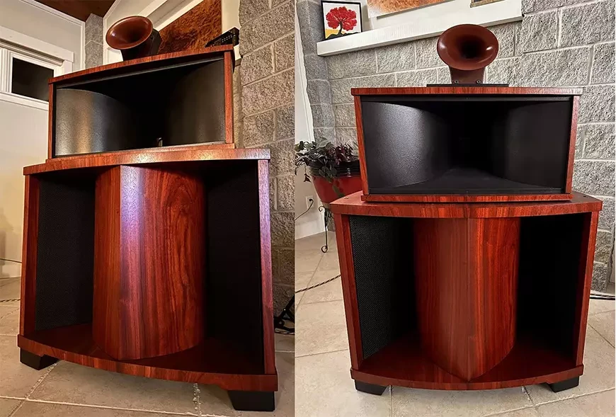 Трёхполосные полностью рупорные акустические системы Volti Audio Vittora