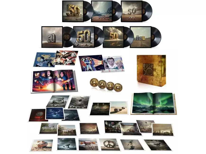 Группа Rush выпускает юбилейный бокс Rush 50 с редкими ранними концертными треками