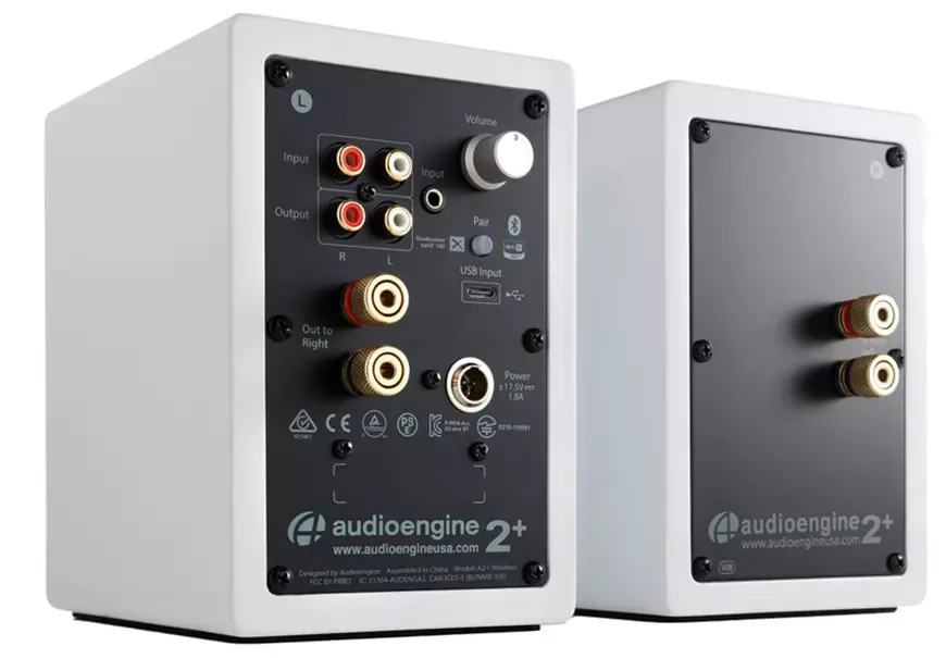 Аудиосистема Audioengine A2+ получила Bluetooth 5.3 и USB-C после обновления