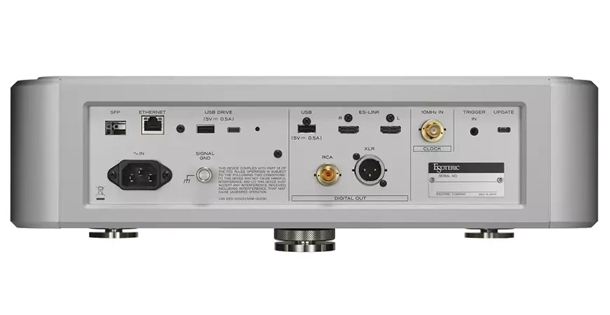 ESOTERIC Grandioso N1T – ультимативный сетевой транспорт