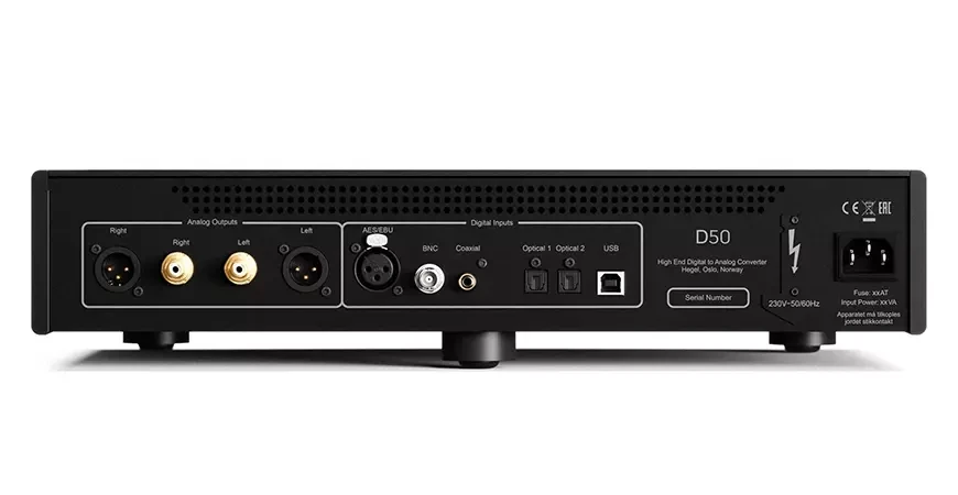 Цифро-аналоговый преобразователь Hegel D50