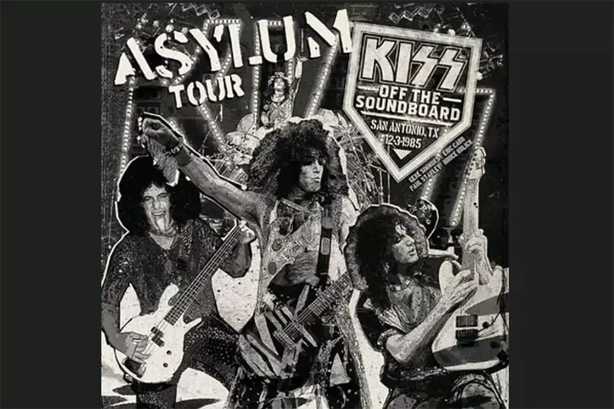 Kiss анонсируют концертный альбом серии Off the Soundboard эпохи турне Asylum