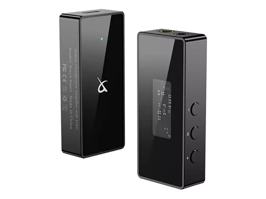 Портативный ЦАП с усилителем для наушников TRN Black Pearl