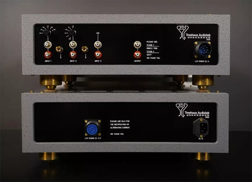 Ламповый двухблочный фонокорректор Treehaus Audiolab LCR Phono